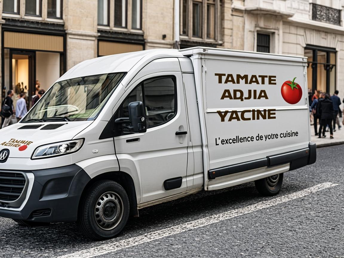 Camion de livraison Tamat\u00e9 Adjia Yacine