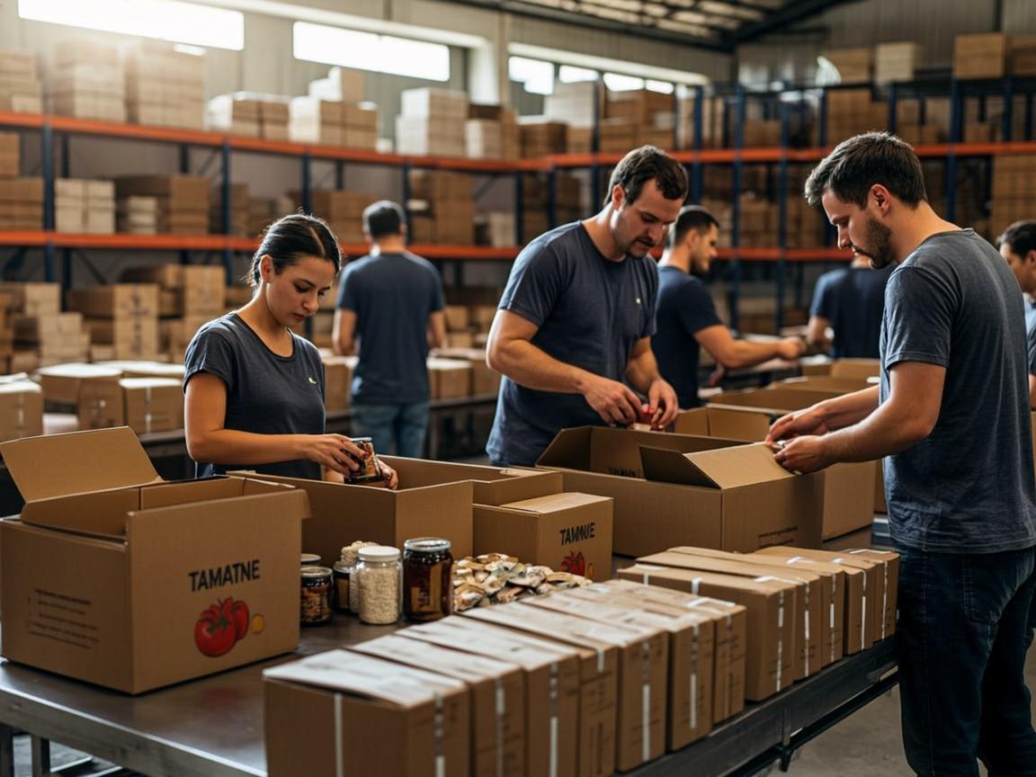 Préparation des Colis Export